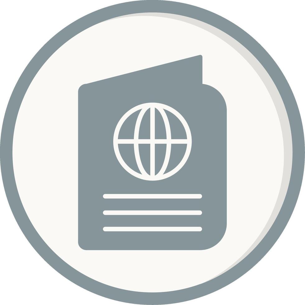 Passport Vector Icon