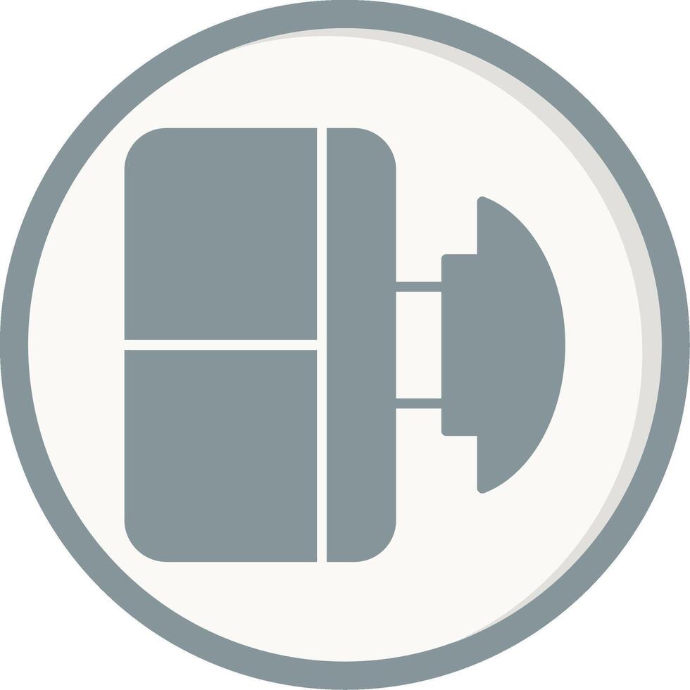 Emergency Button Vector Icon