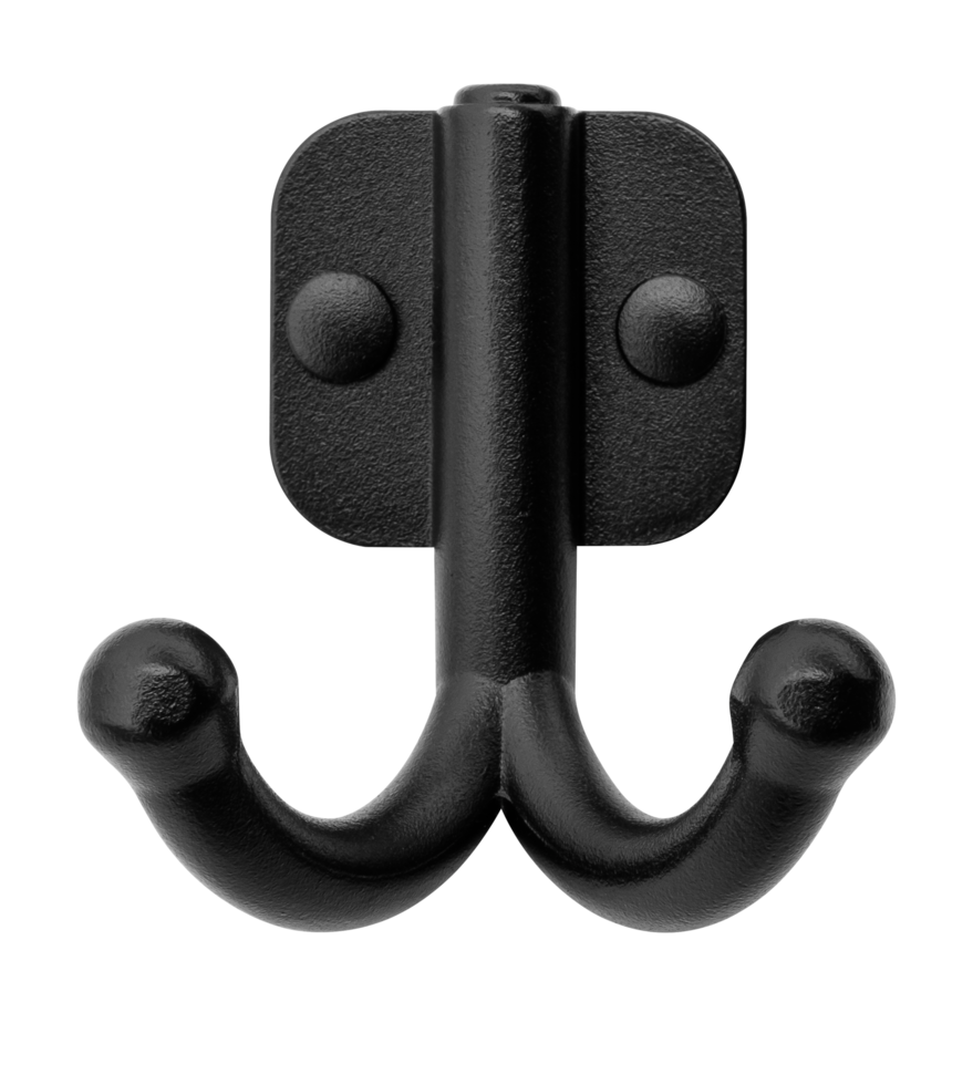 Black hook hanger png