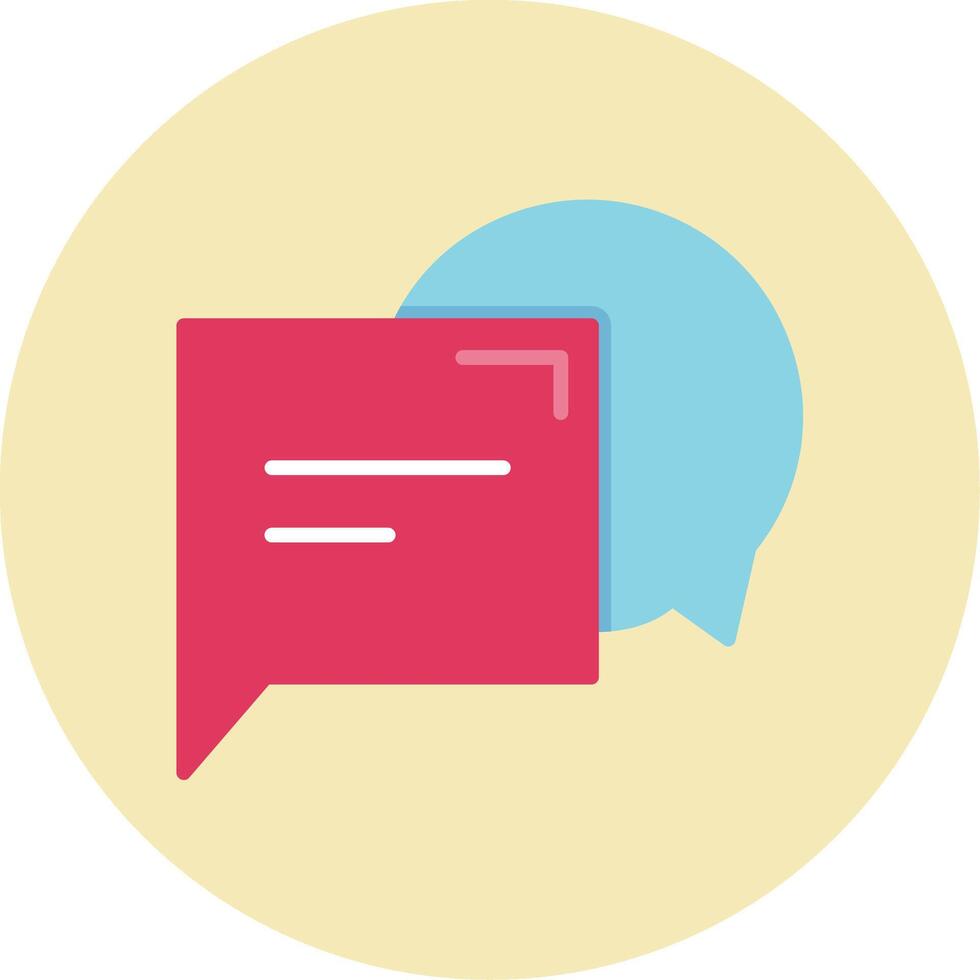 Speech Bubbles Vector Icon