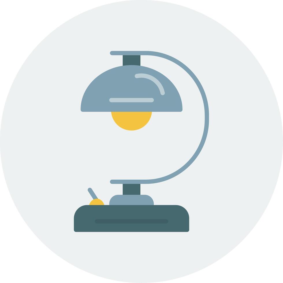 Table Lamp Vector Icon