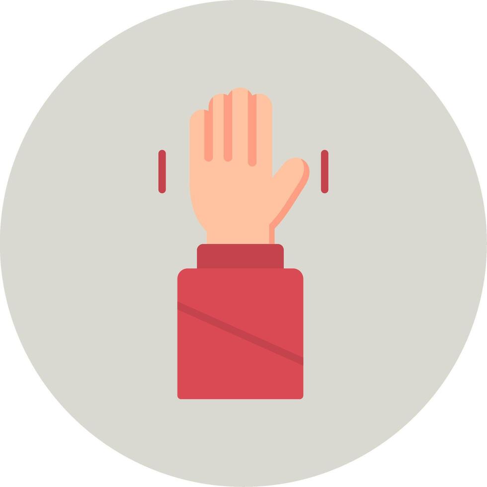 Hand Up Vector Icon