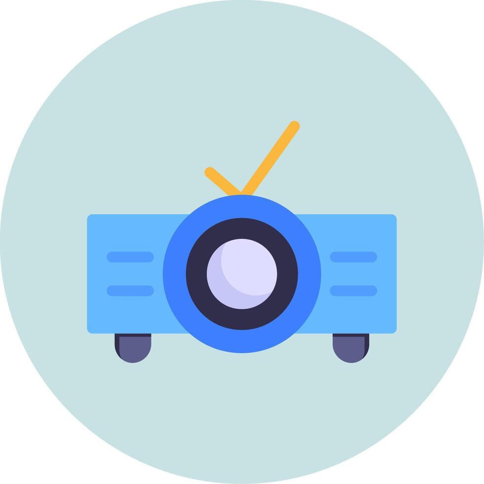 icono de vector de proyector