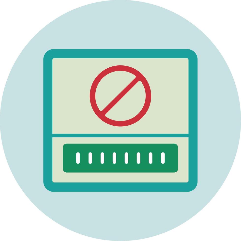 Stop Vector Icon