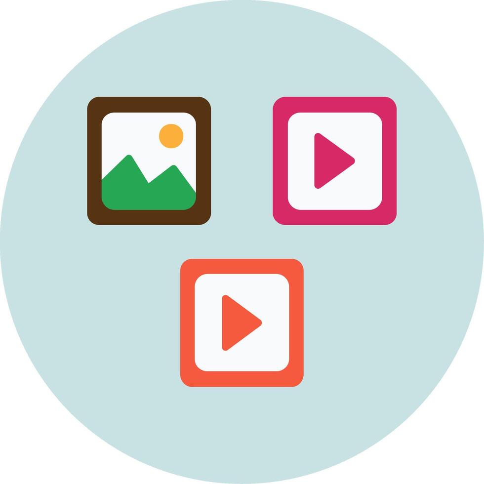 Media Vector Icon