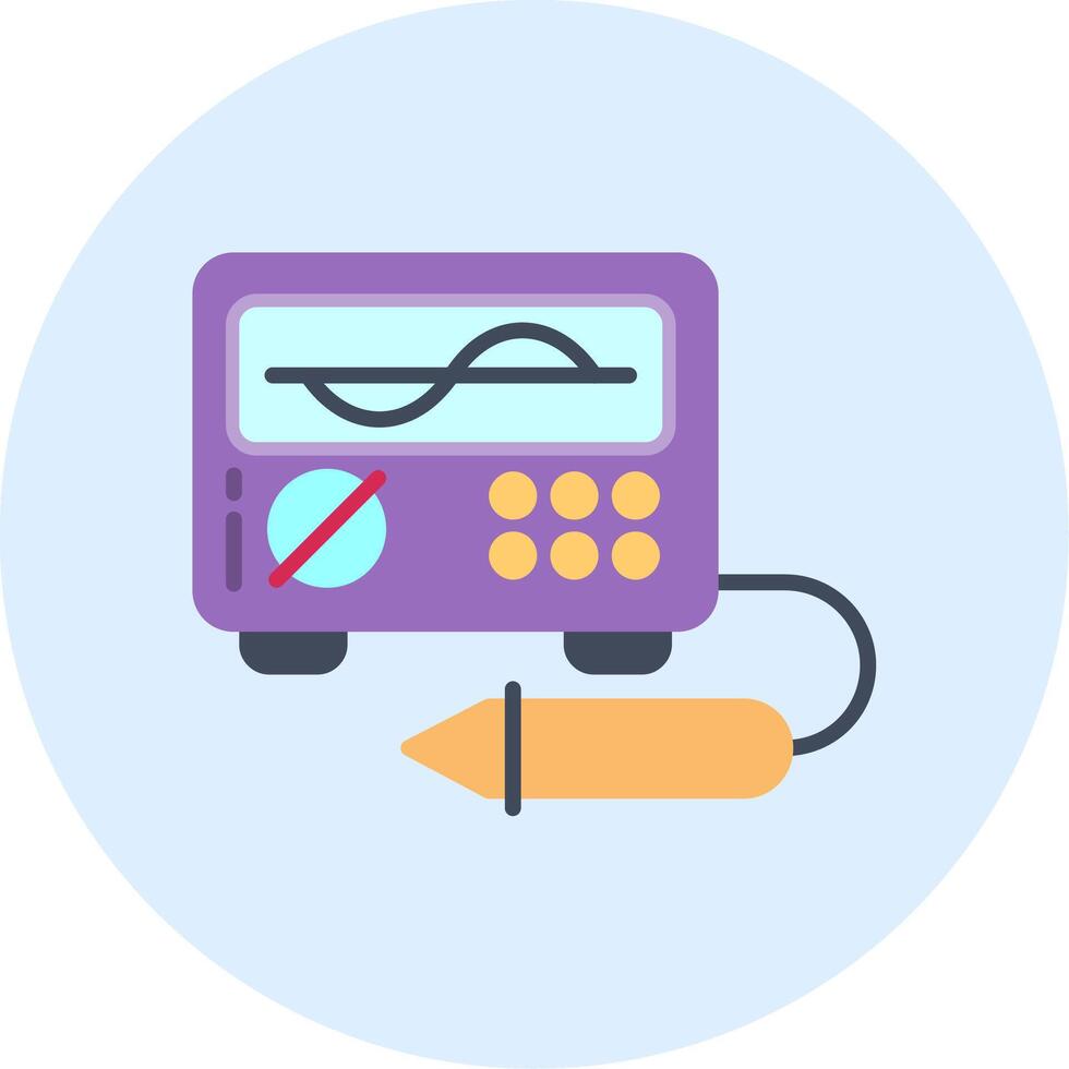 Oscilloscope Vector Icon
