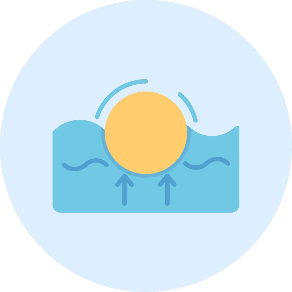Float Vector Icon