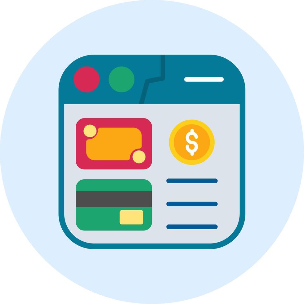 Online Payment Vector Icon