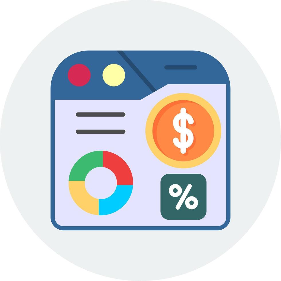 Impression Rate Vector Icon