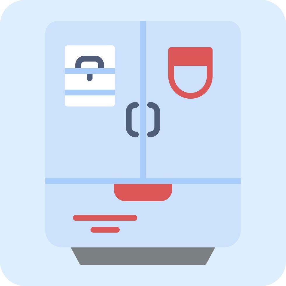 Refrigerator Vector Icon