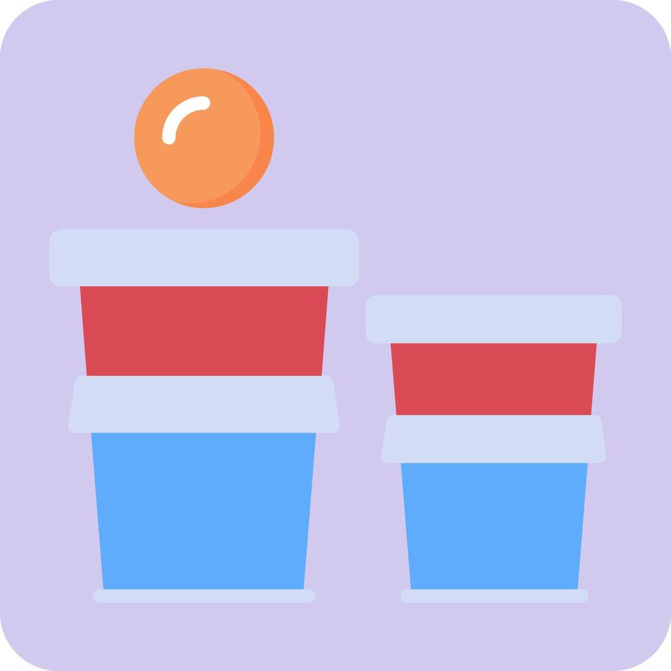 Beer Pong Vector Icon