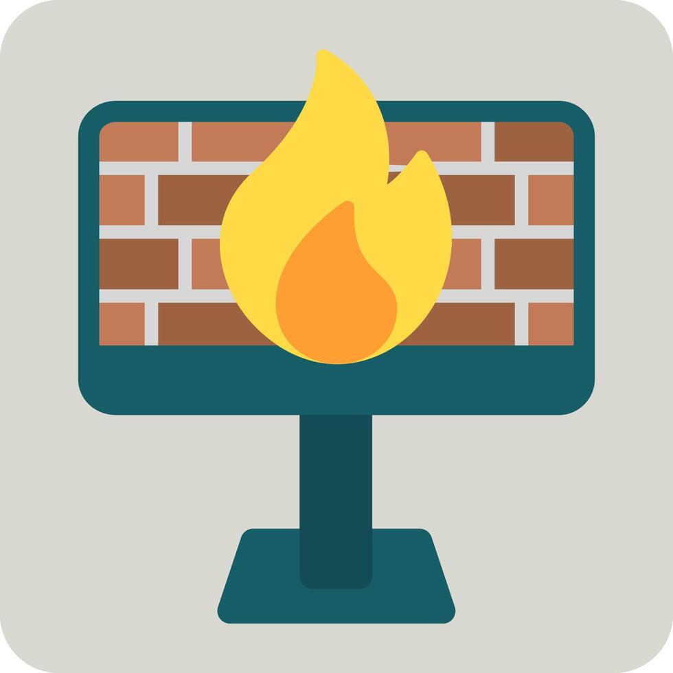 Firewall Vector Icon