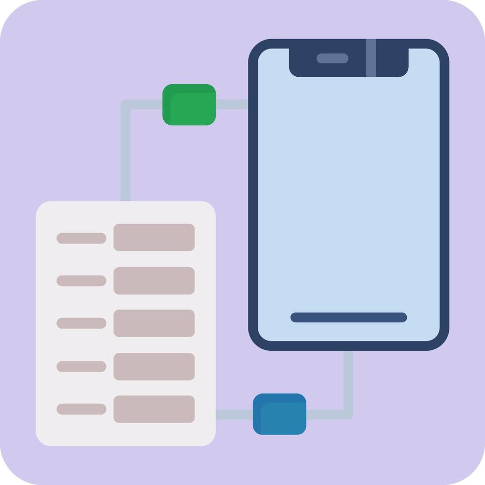 Data Transfer Vector Icon