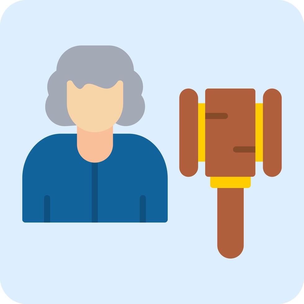 Judge Vector Icon