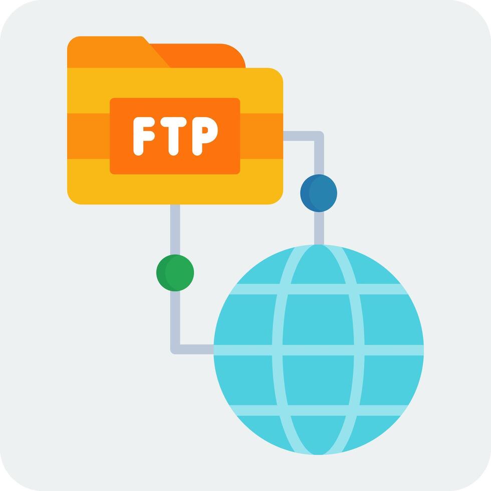 Ftp Vector Icon