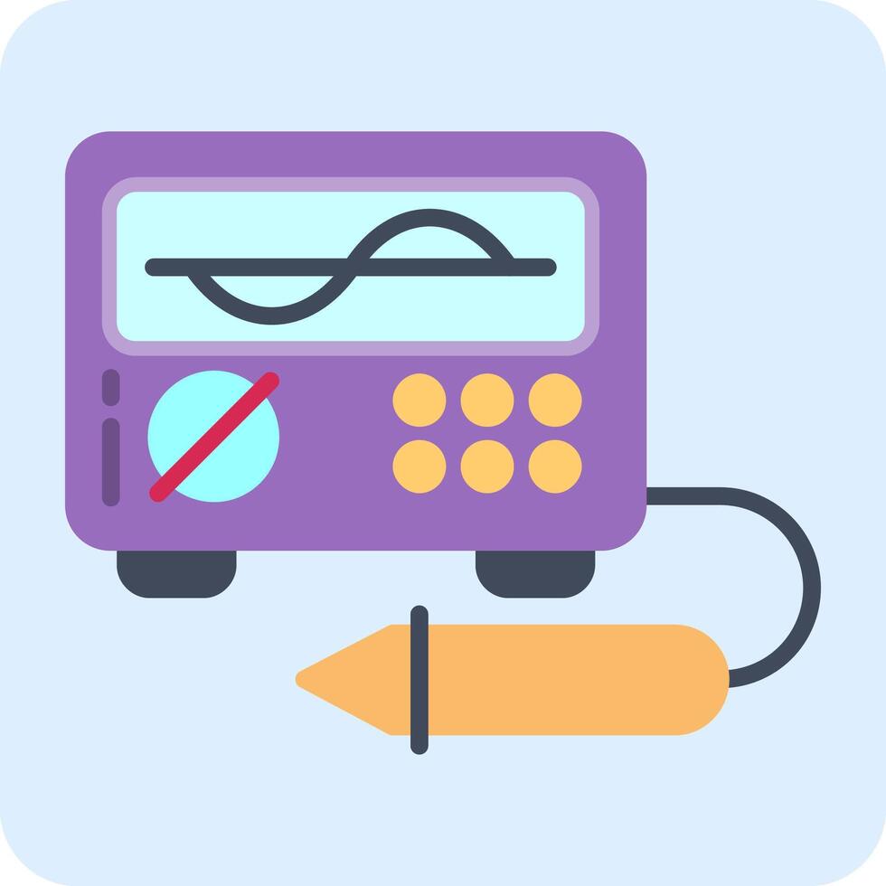 Oscilloscope Vector Icon
