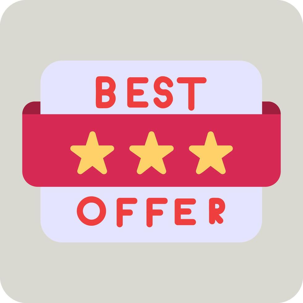 Offer Vector Icon