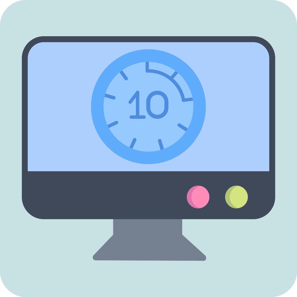 Monitor Vector Icon