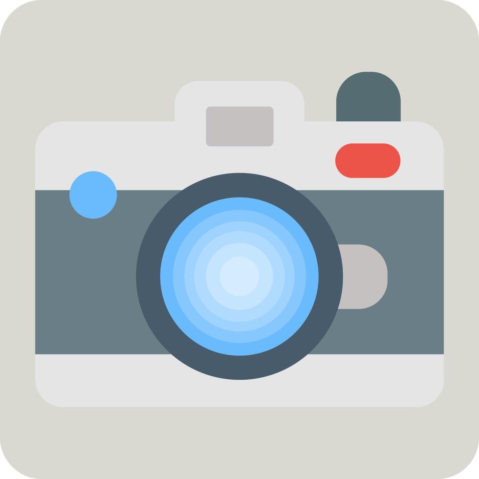 Photo Camera Vector Icon