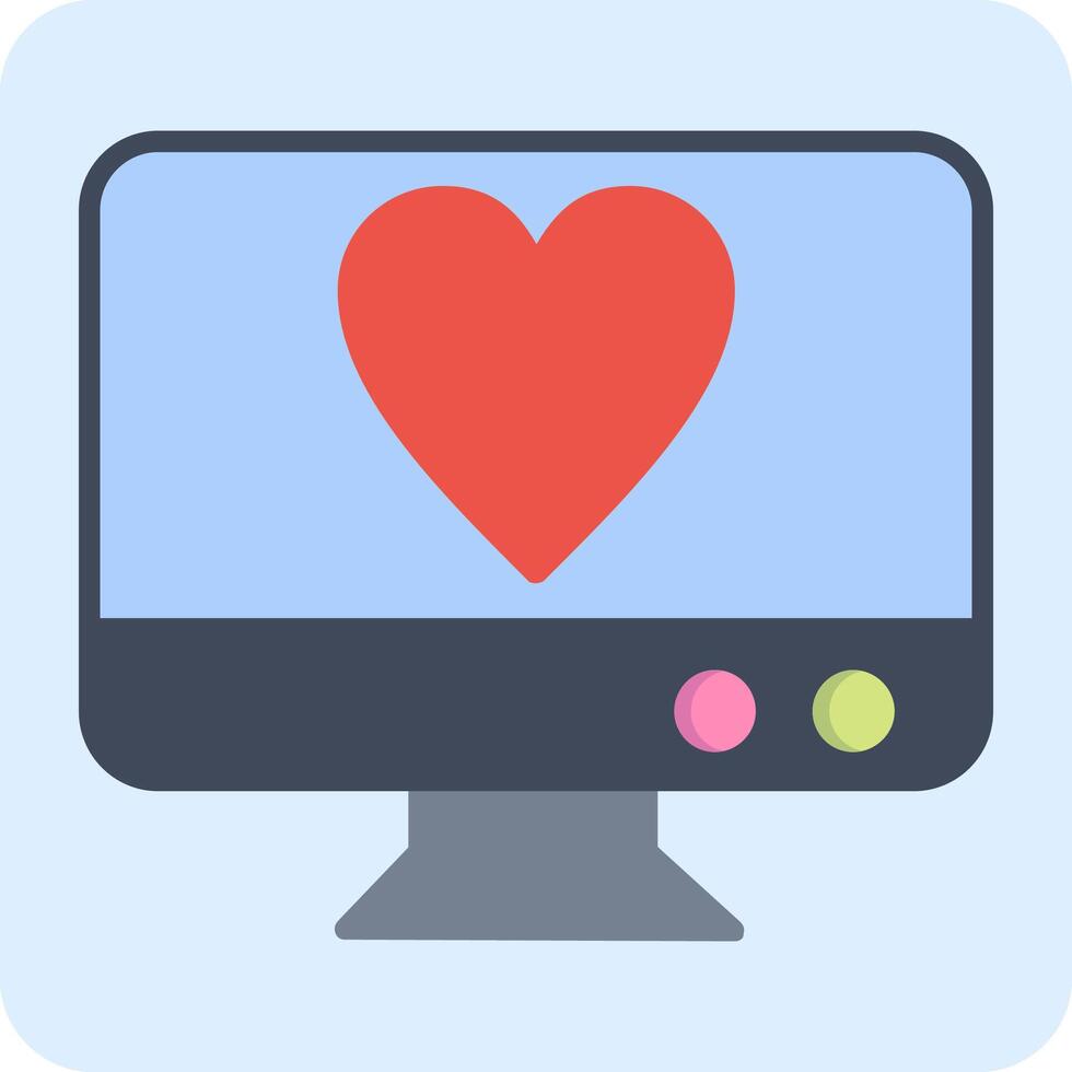 Monitor Vector Icon