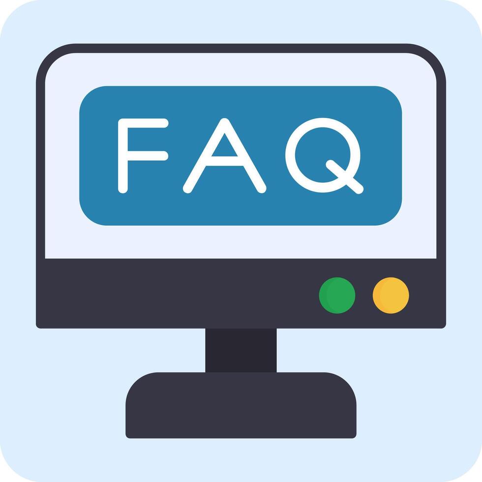 Faq Vector Icon