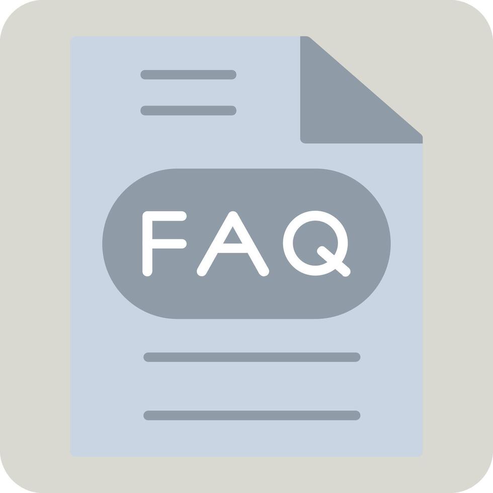 Faq Vector Icon