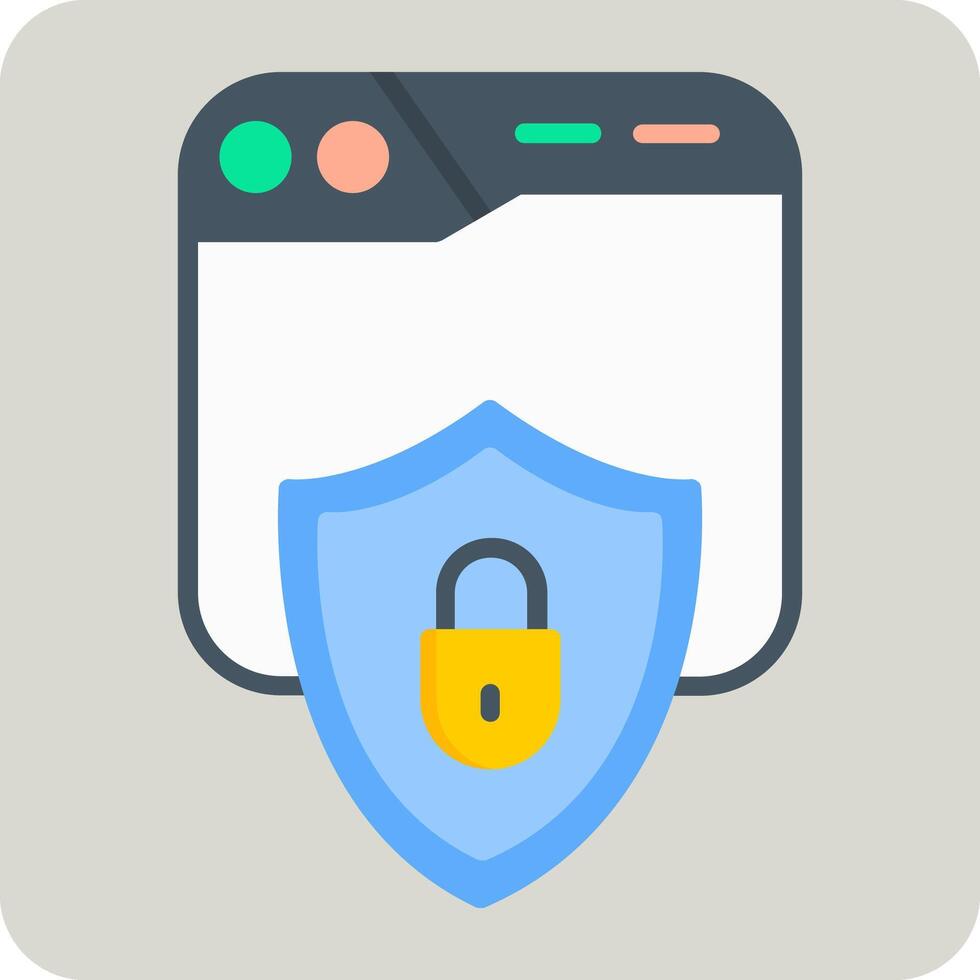 Secured Vector Icon