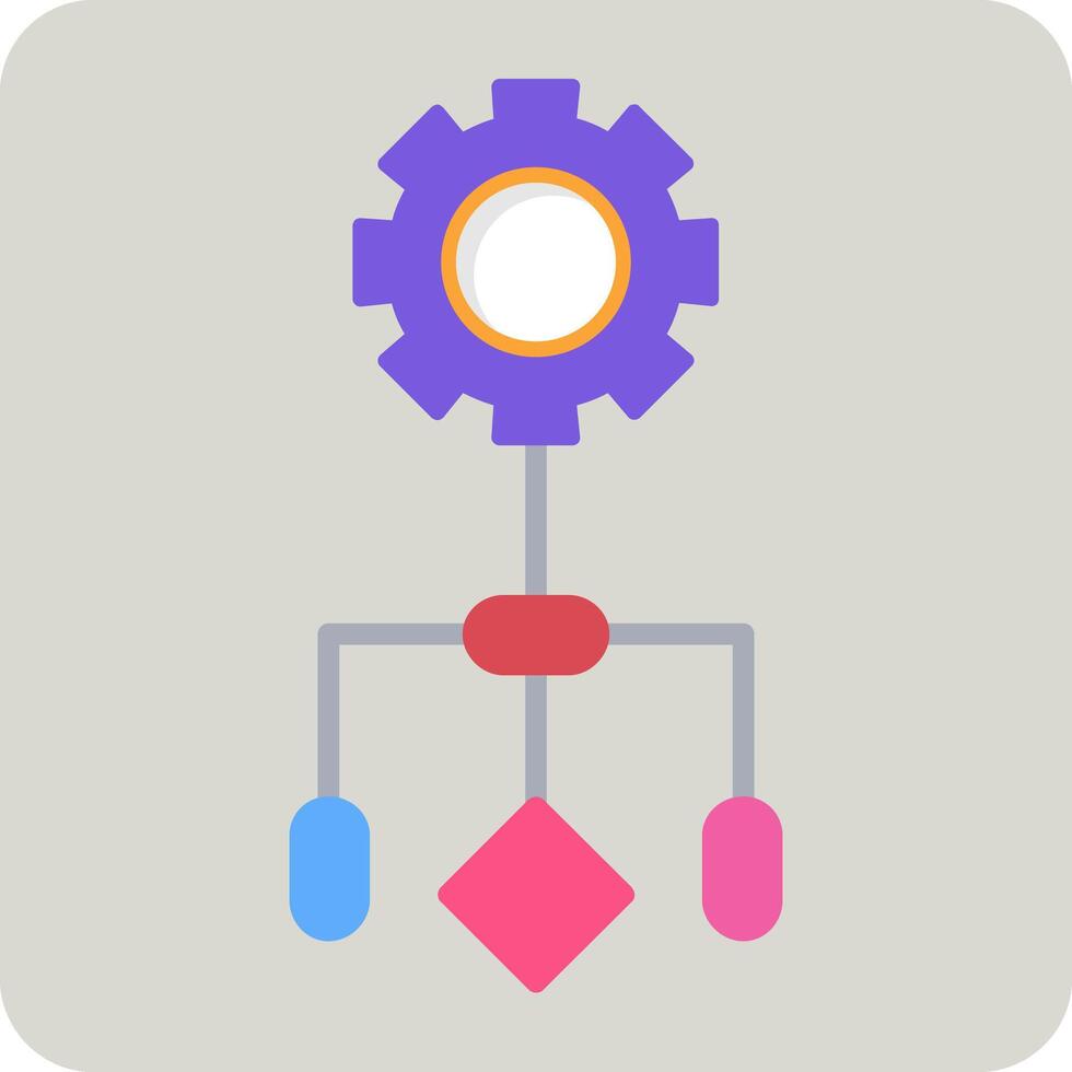 Workflow Vector Icon