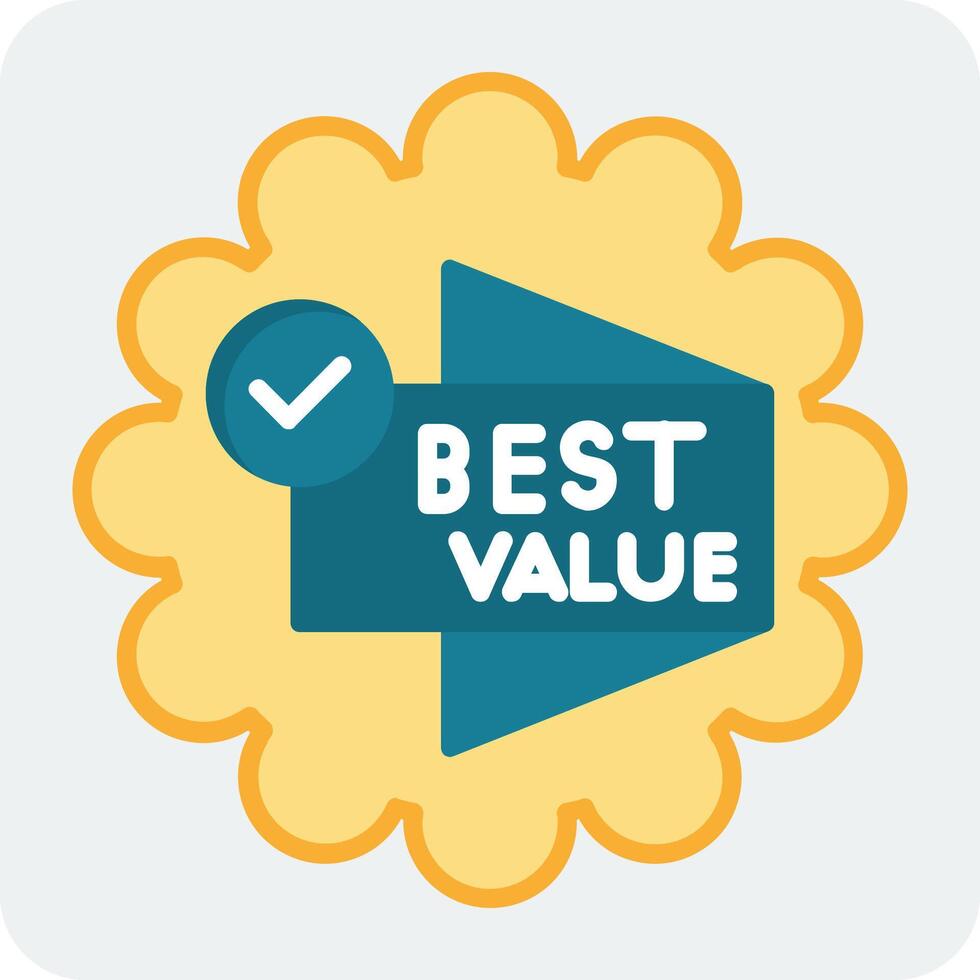 Best Value Vector Icon