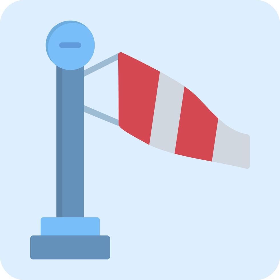 Windsock Vector Icon