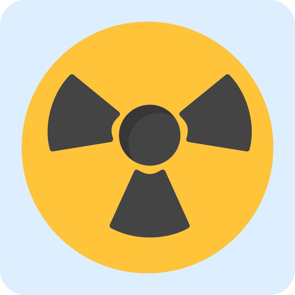 Radiation Vector Icon