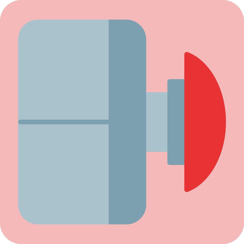 Emergency Button Vector Icon