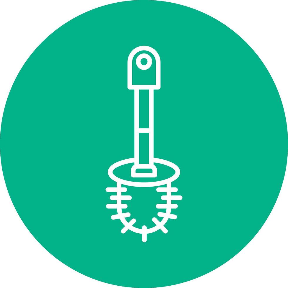 Toilet Brush Vector Icon