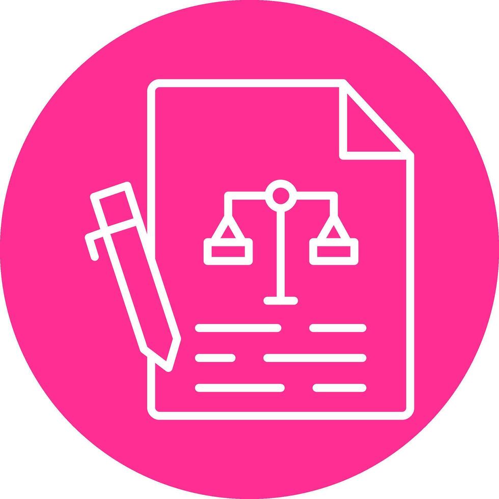 Contract Vector Icon
