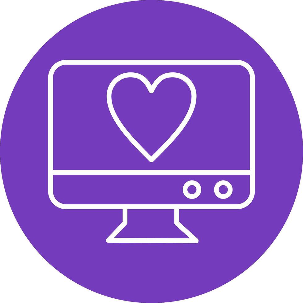 Monitor Vector Icon