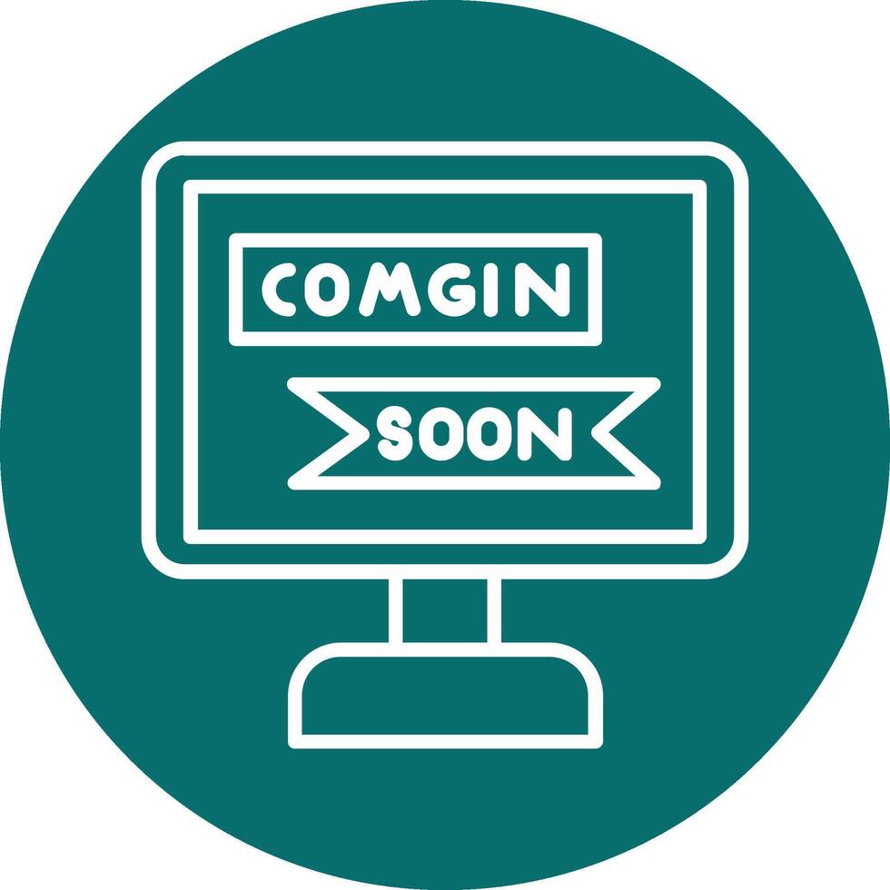 Coming Soon Vector Icon