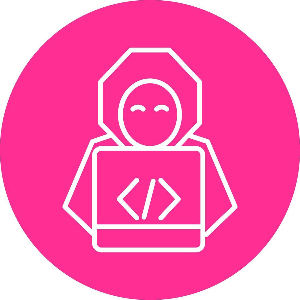 Hacker Vector Icon