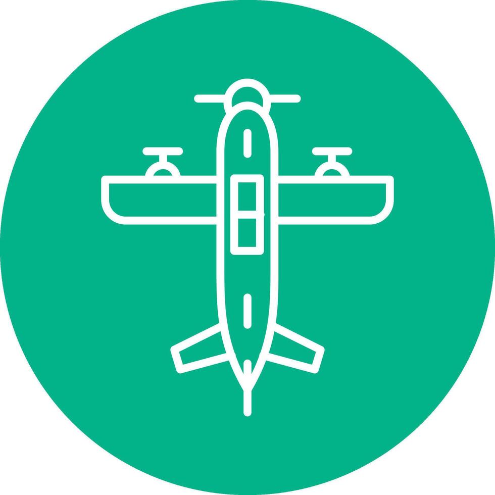 Seaplane Vector Icon