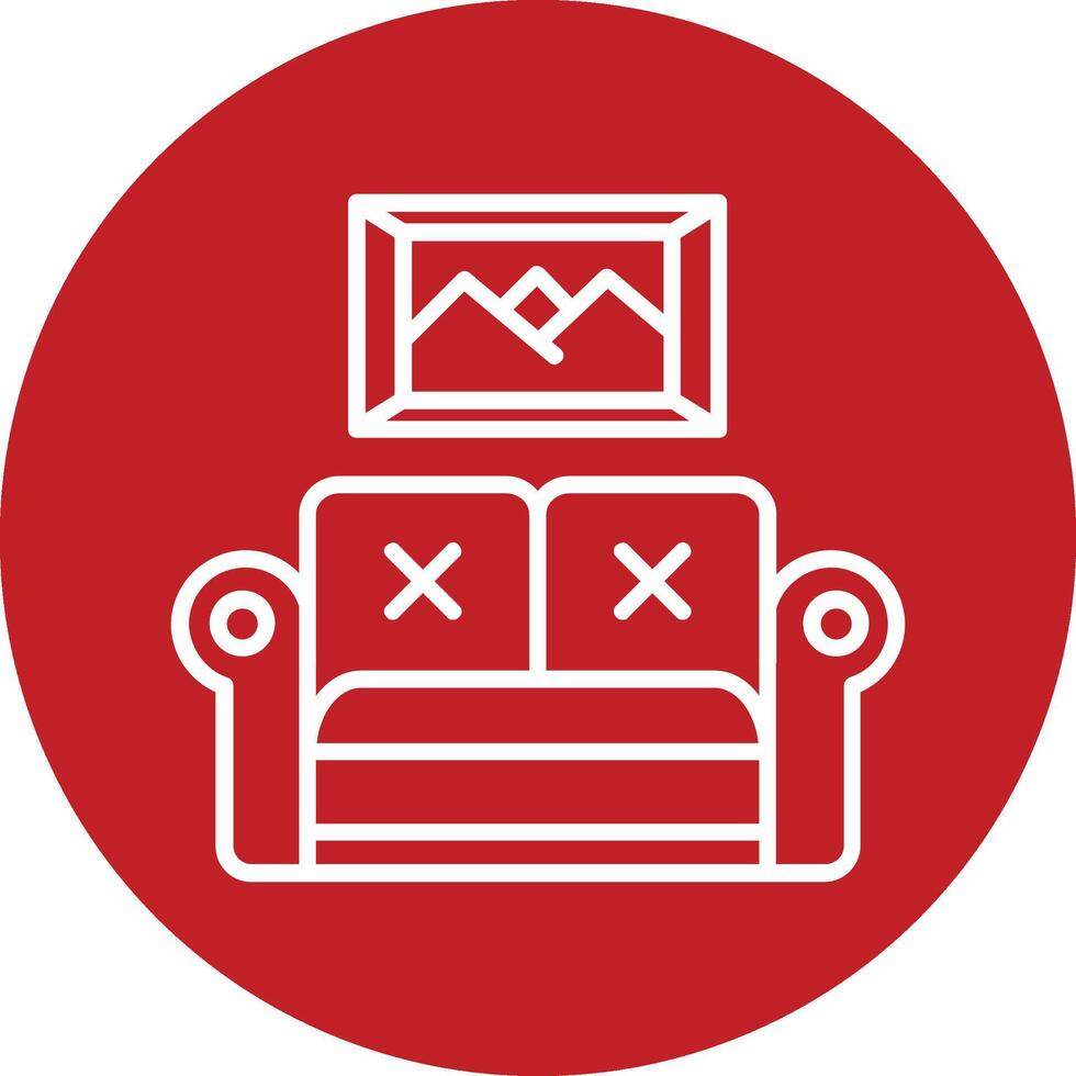 Sofa Vector Icon