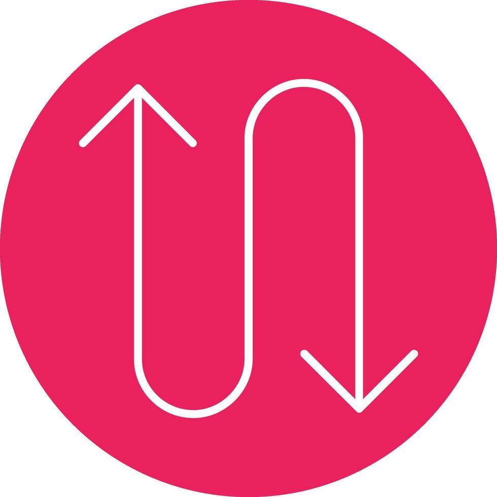 Zigzag Vector Icon