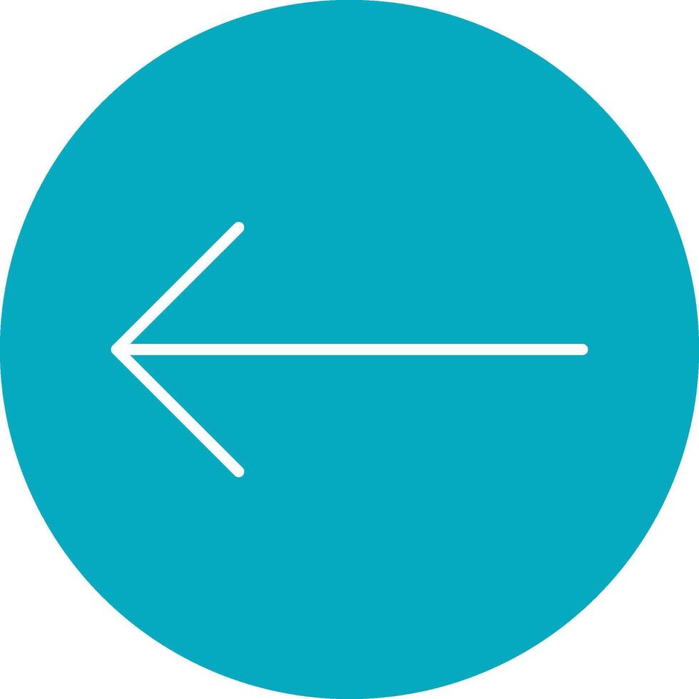 Left Arrow Vector Icon