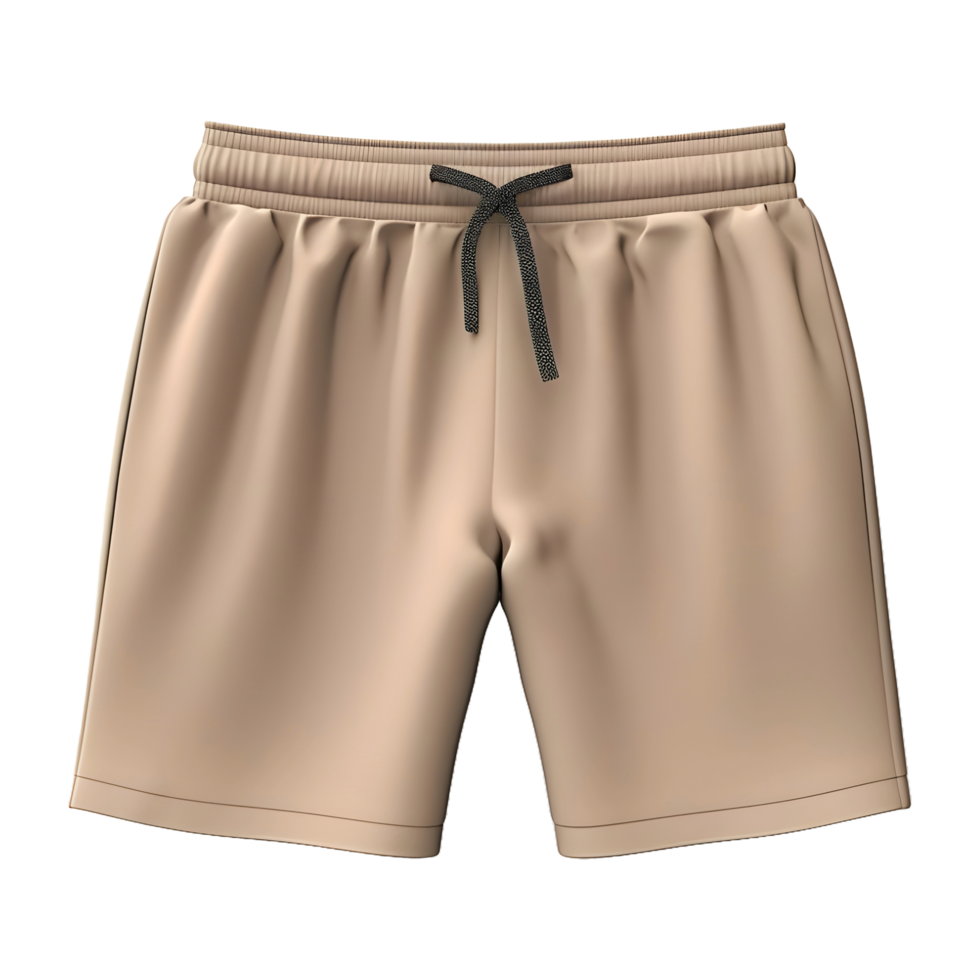 AI generated 3D Rendering of a Man Shorts on Transparent Background - Ai Generated png