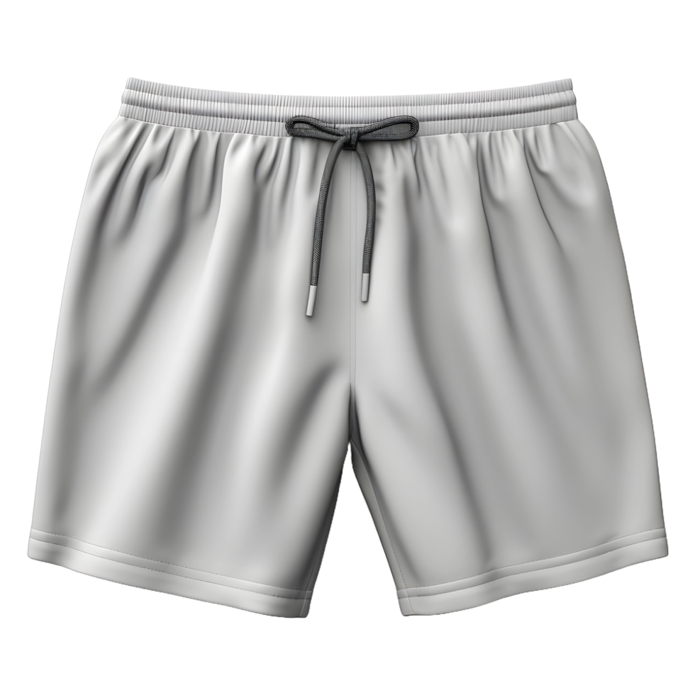 ai gegenereerd 3d renderen van een Mens shorts Aan transparant achtergrond - ai gegenereerd png