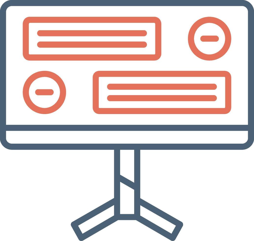 Desktop Computer Vector Icon