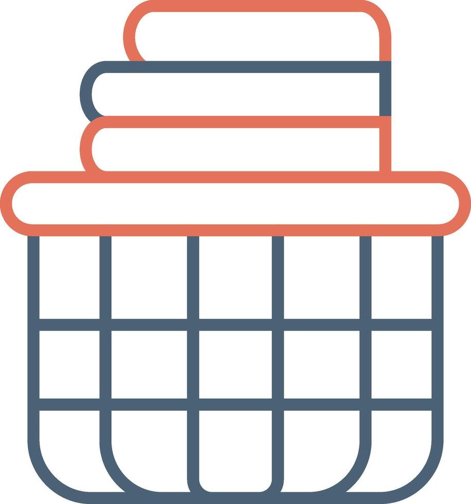 Laundry Basket Vector Icon