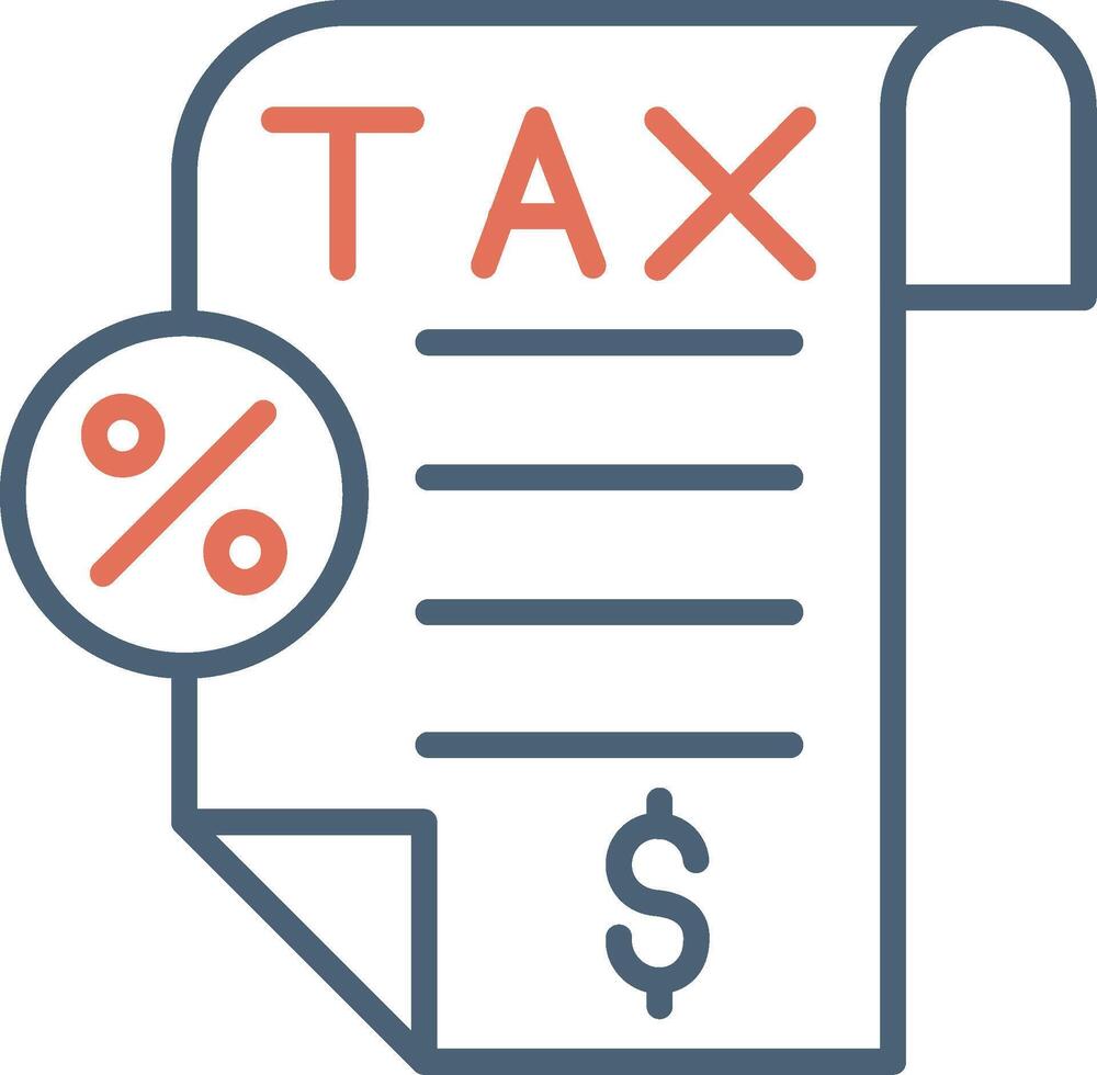 Tax Vector Icon