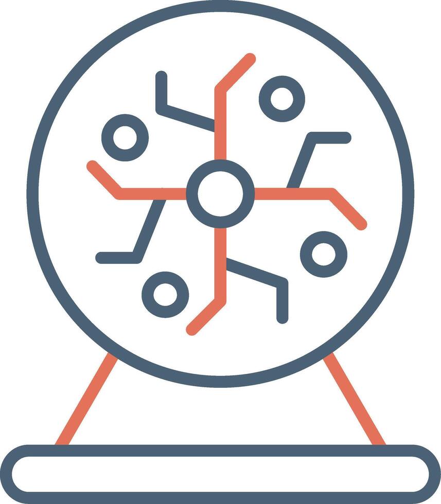 Plasma Ball Vector Icon