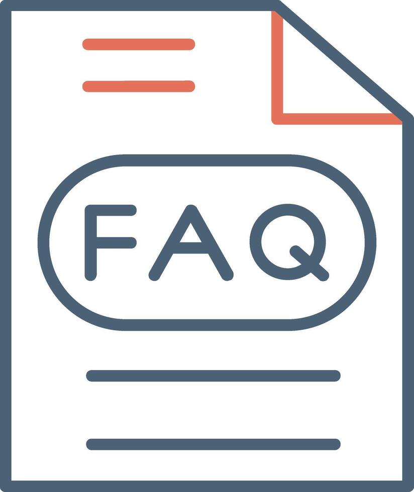 Faq Vector Icon