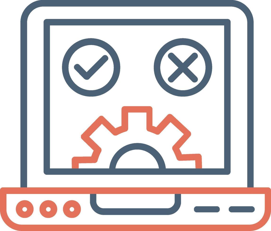 Tested Vector Icon