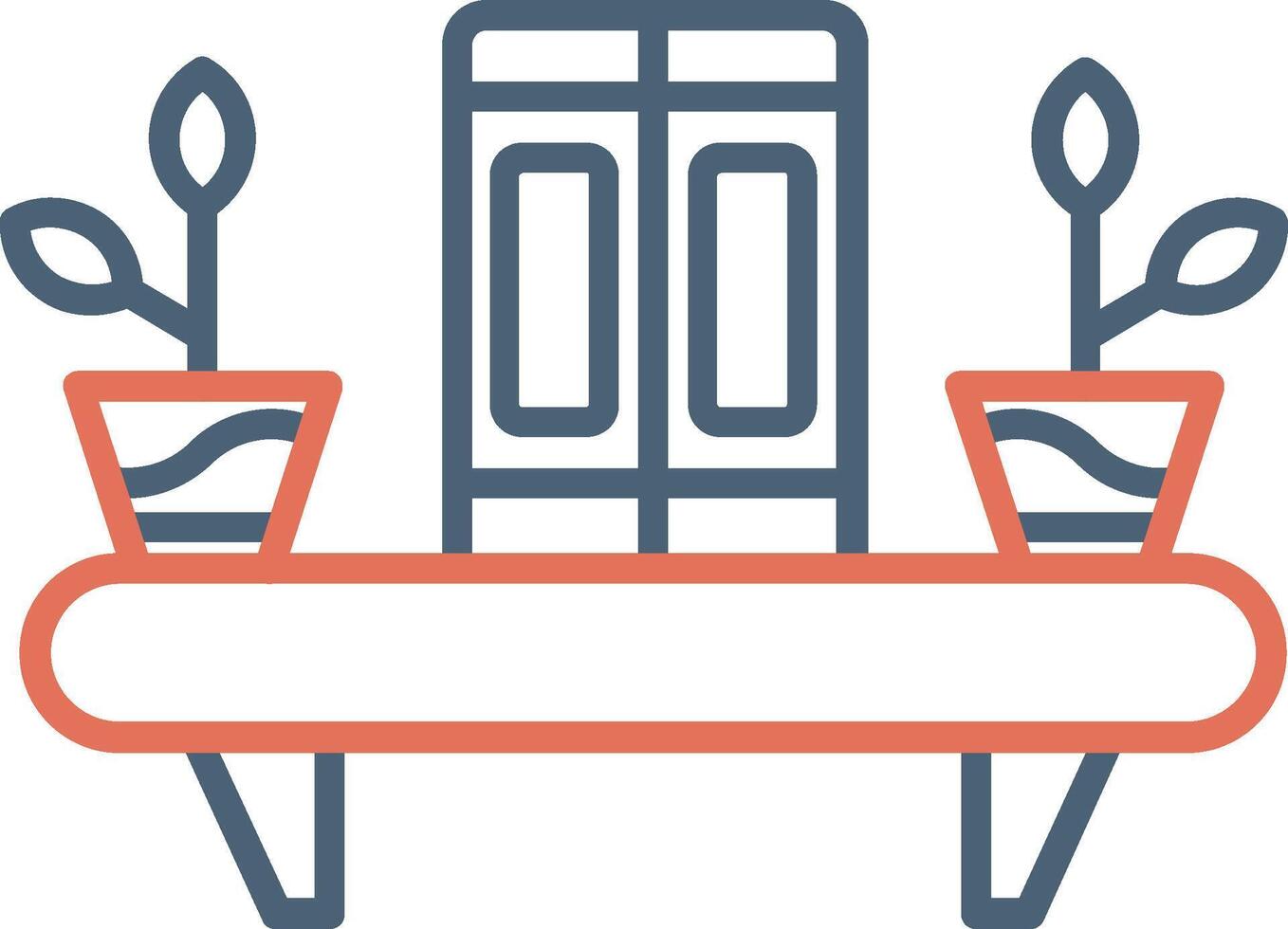Bookshelf Vector Icon
